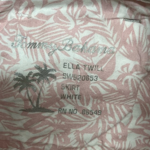 Tommy Bahama Ella Twill white denim skirt, size 4 - Picture 8 of 9